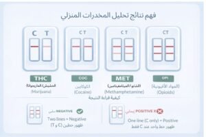 فهم نتائج تحليل المخدرات المنزلي